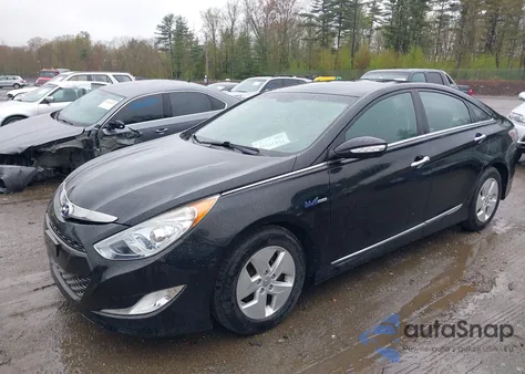 2012 Hyundai Sonata Hybrid z USA, uszkodzony, nr VIN KMHEC4A40CA031572